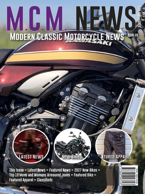Cover image for Modern Classic Motorcycle News